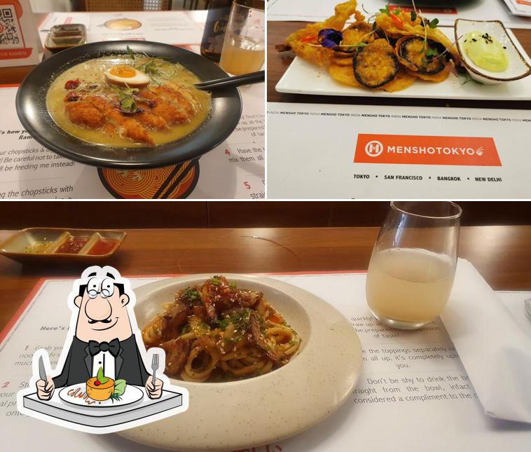 Meals at Mensho Tokyo