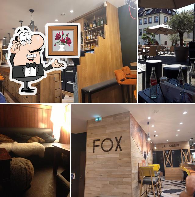 L'intérieur de Brasserie Le Fox