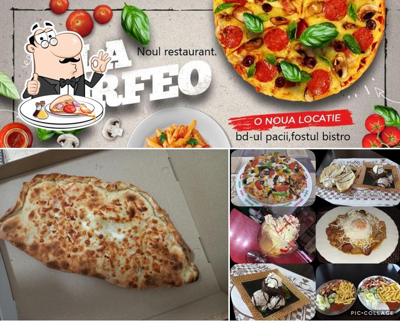 Choisissez des pizzas à Fast-food La Orfeo