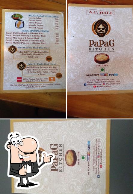 Look at the photo of Papa G kitchen