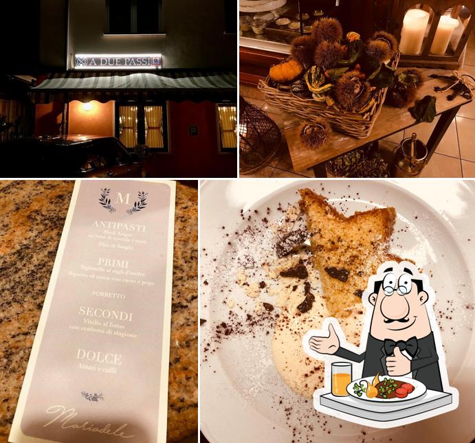Cibo al Ristorante "A due passi"
