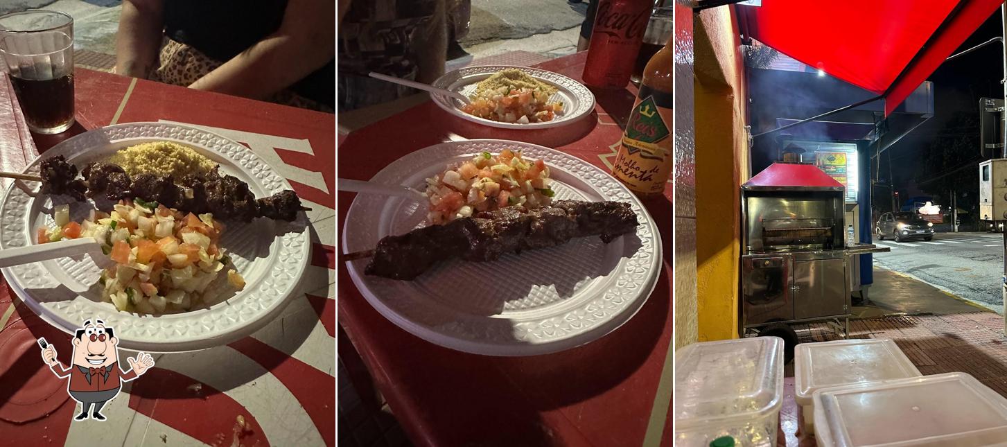 Ceviche em Espetinhos do Luciano