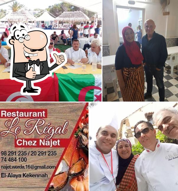 Здесь можно посмотреть фотографию ресторана "Chez Najet Le Régal Restaurant"
