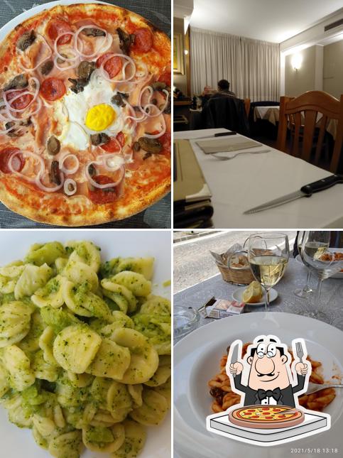 Scegli una pizza a Pizzeria Gambrinus