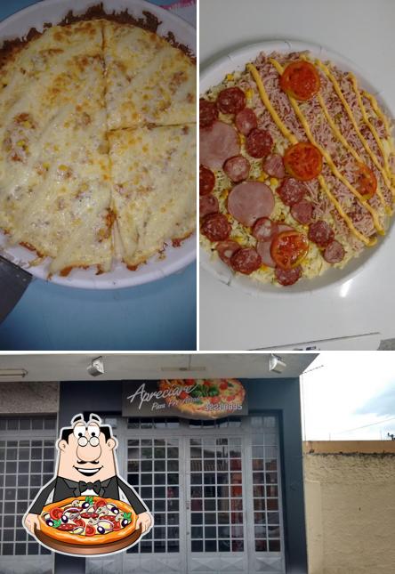 Escolha diversos estilos de pizza