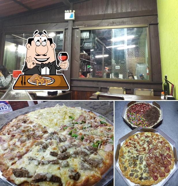 Peça pizza no Pizzaria