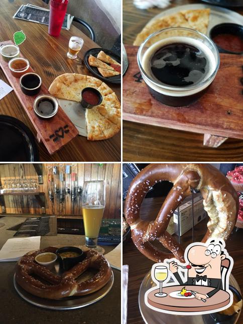 Food at Flying Heart Brewing & Pub