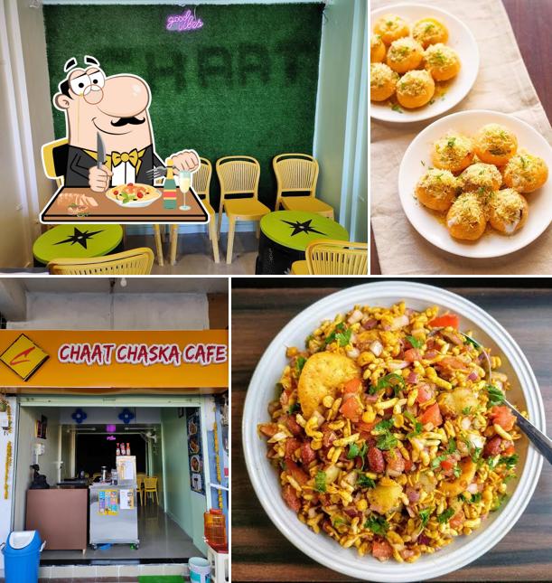 Food at Chaat Chaska Cafe