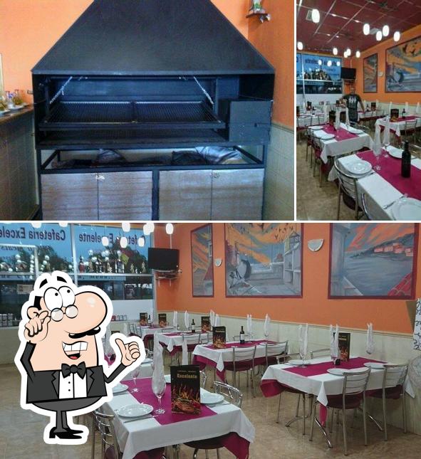 The picture of Braseria Excelente’s interior and food