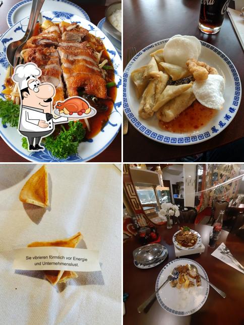 Pato pekín en Chinarestaurant Fung Wong