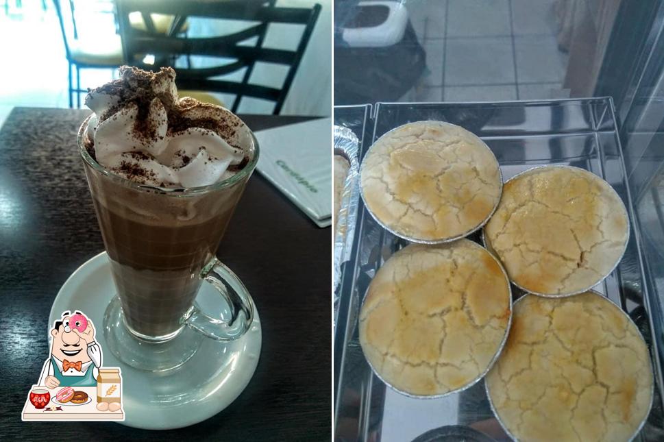 Bom Café provê uma seleção de pratos doces