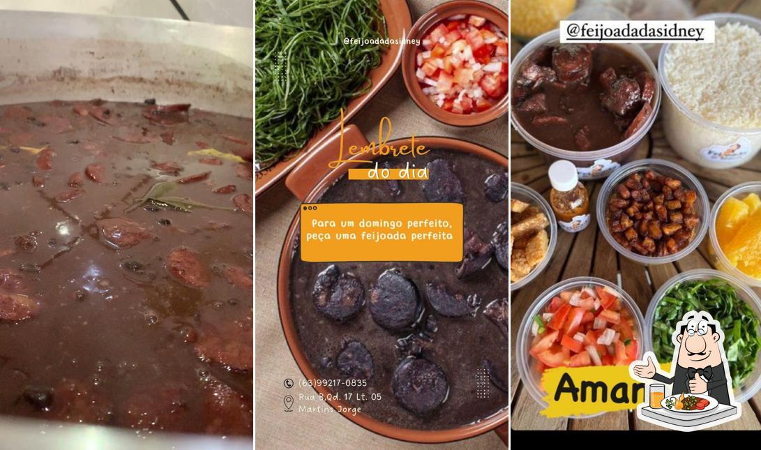 Comida em Feijoada da Sidney