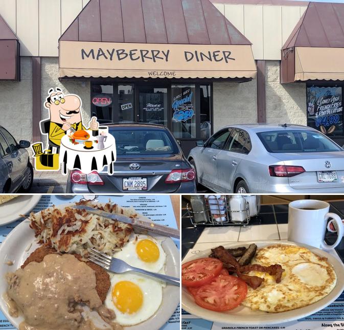 Food at Mayberry Diner