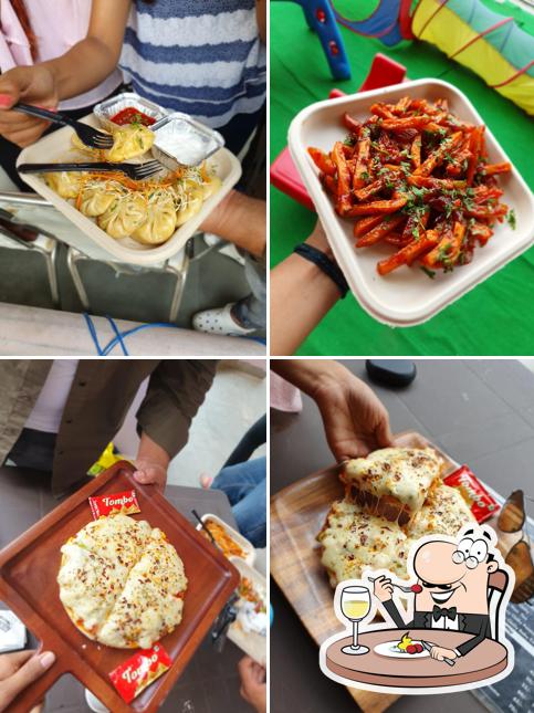 Food at Munchies Cafe'
