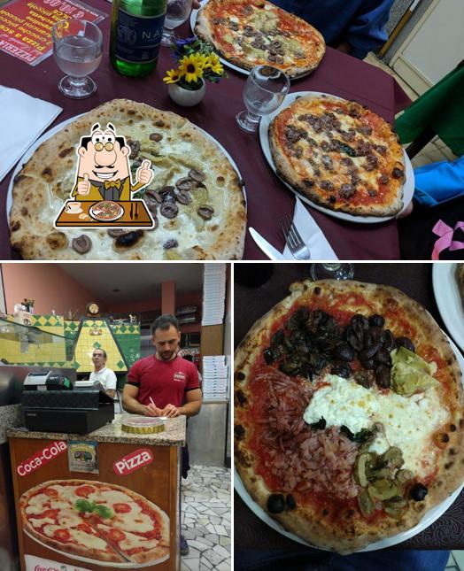 Prenditi una pizza a Pizzeria da Mario d’Asporto