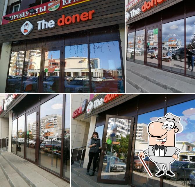 L'extérieur de The doner