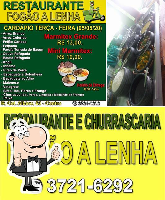 Look at the picture of Restaurante Fogão a Lenha