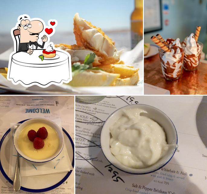"Rockfish Poole Seafood Restaurant" предлагает большой выбор десертов