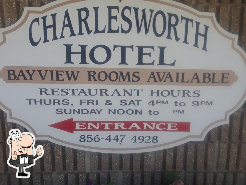 Charlesworth Hotel & Restaurant in Lawrence Township Restaurant menu