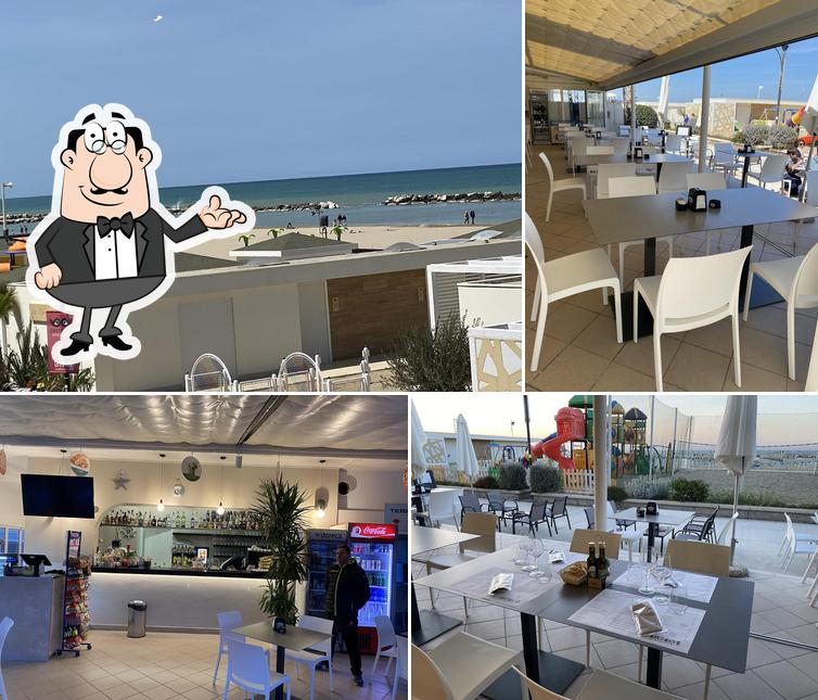 Gli interni di Bar Ristorante Poké Blanco Beach