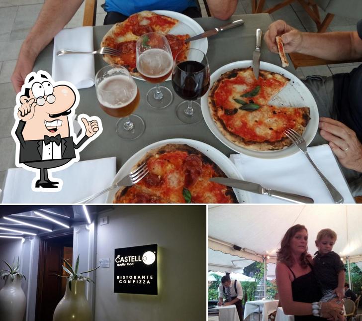 Dai un'occhiata agli interni di Al Castello Ristorante con Pizza