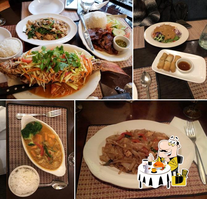 Food at Brookside Thai Restaurant