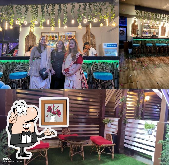 The interior of Albatross Rooftop Restaurant & Lounge