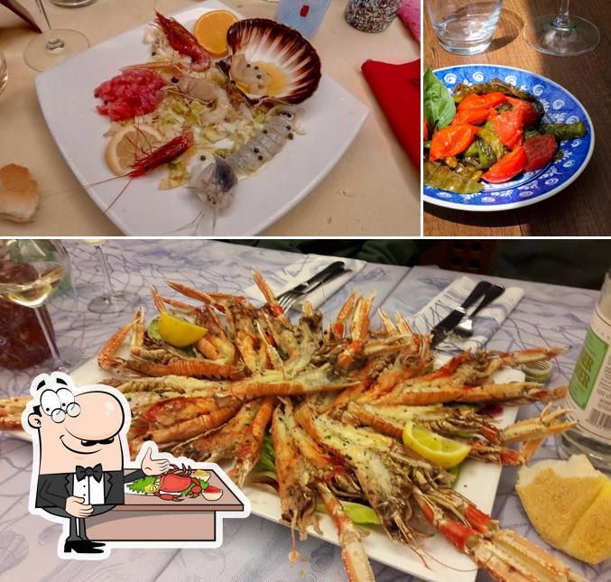 Ordina la cucina di mare a Hosteria Ducale