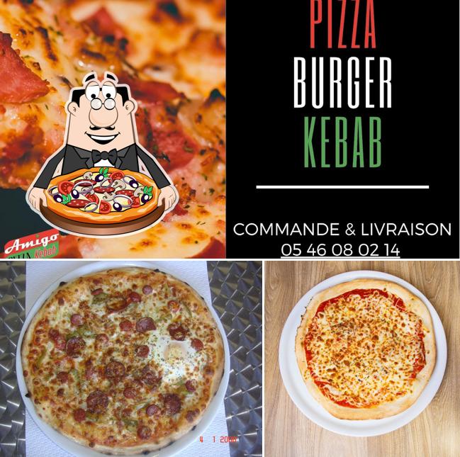 Essayez des pizzas à AMIGO PIZZA KEBAB ROYAN