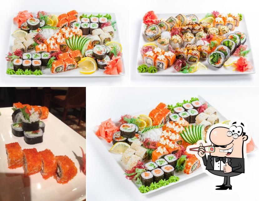 Commandez de nombreuses options de sushi