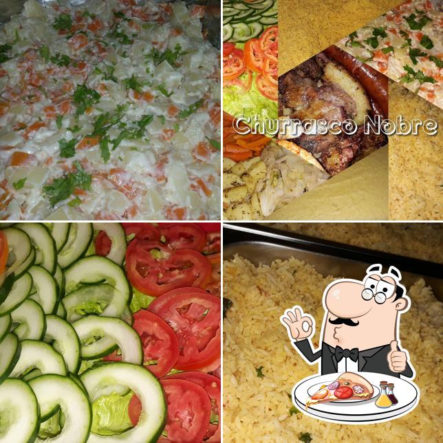 Escolha pizza no ChurrascoNobre