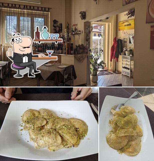 Gli interni di Il Giardino Pizzeria a Nicolosi