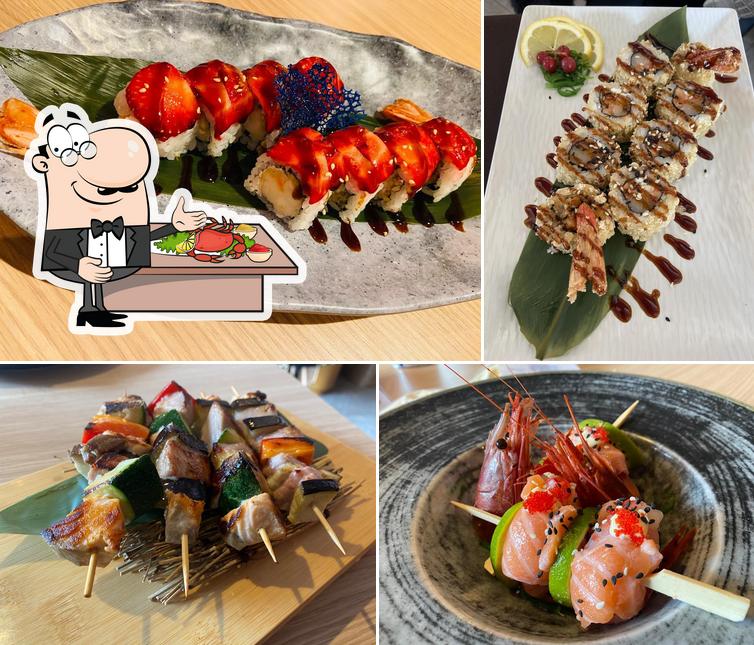 Ordina la cucina di mare a Wasabi Sushi Fusion Experience