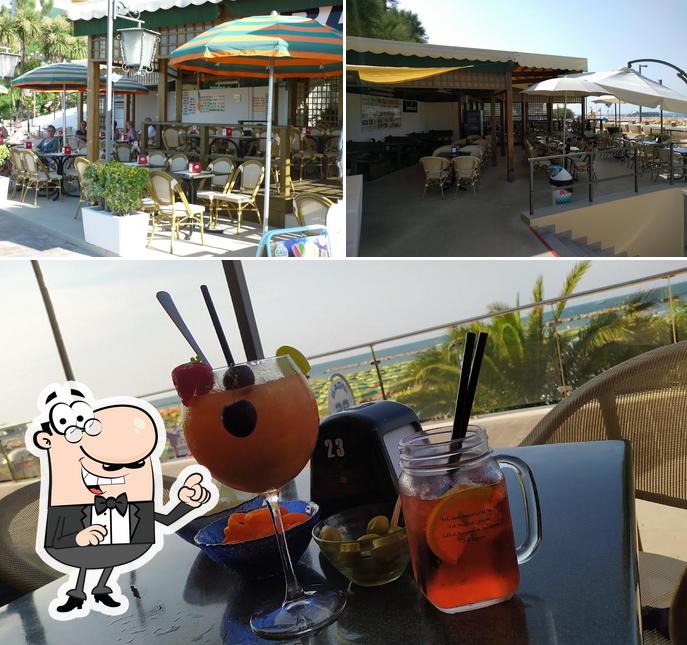 Bar Tom si caratterizza per la interni e bevanda