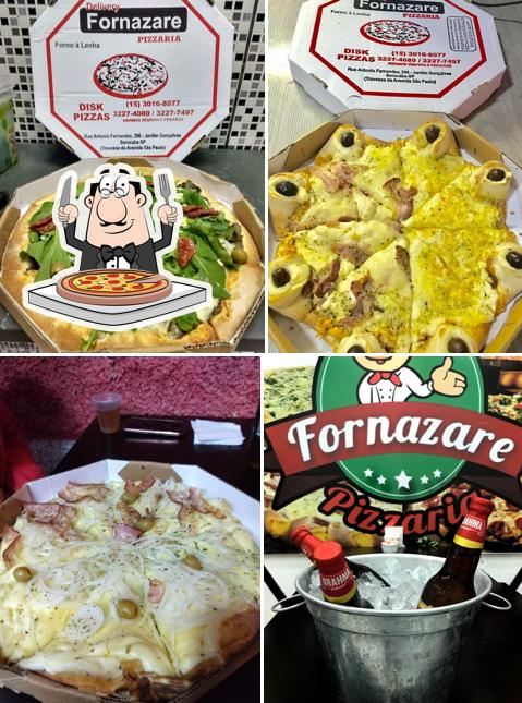 No Pizzaria Fornazare, você pode pedir pizza