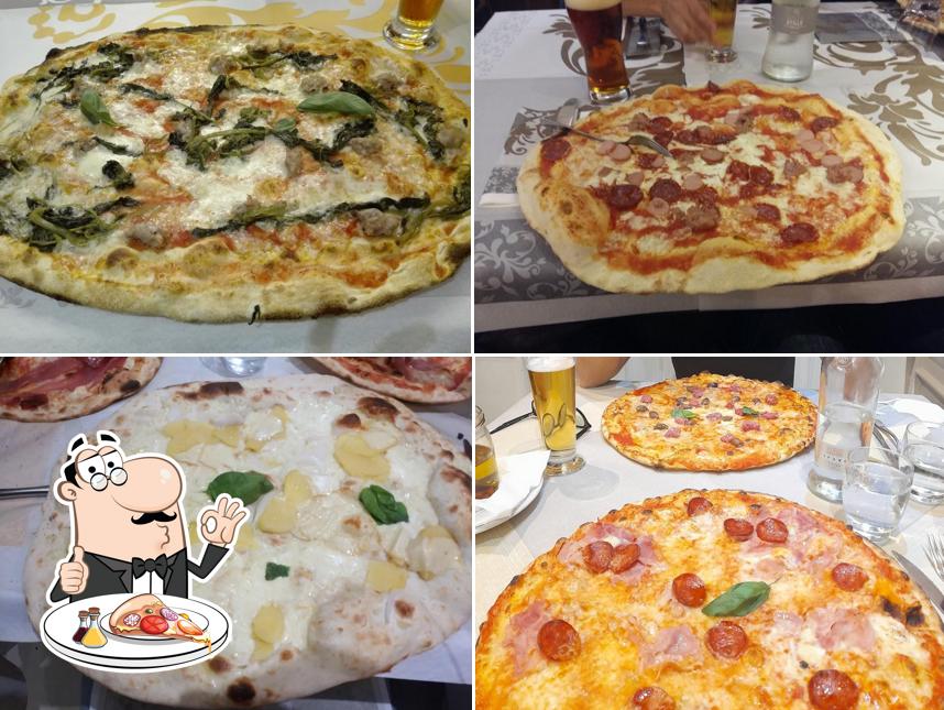 A Corallo Ristorante Collegno, puoi provare una bella pizza