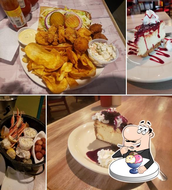Bimini's Oyster Bar and Seafood Cafe in Greenville Restaurant menu