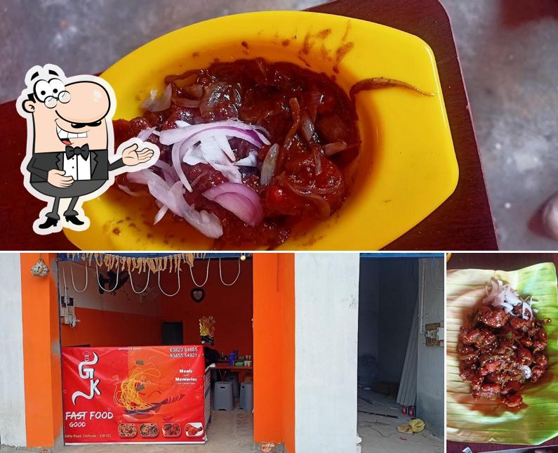 See the pic of GK FAST FOOD