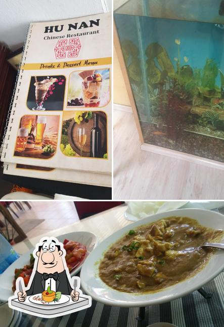 Food at HuNan Chinese Restaurant