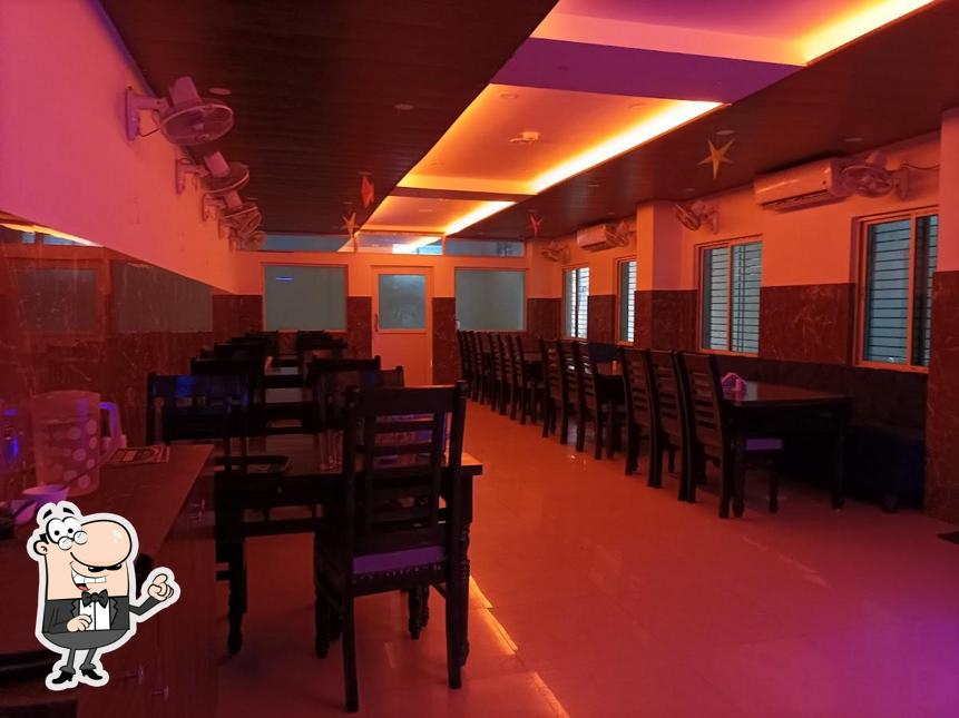 The interior of Kiran family restaurant
