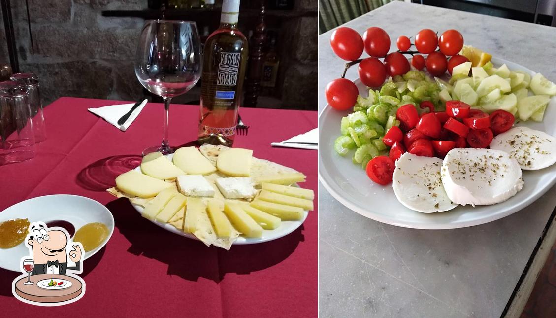 Cibo al Locanda Casa Lauras Wineria del centro storico