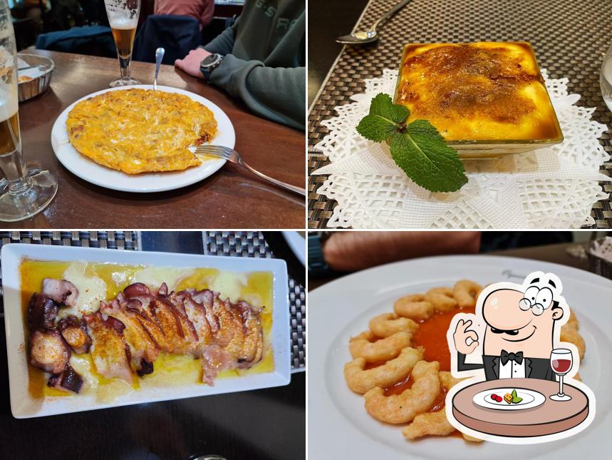 Food at Restaurante Oquendo