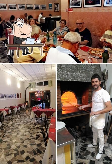 Gli interni di Pizzeria Da Vincenzo