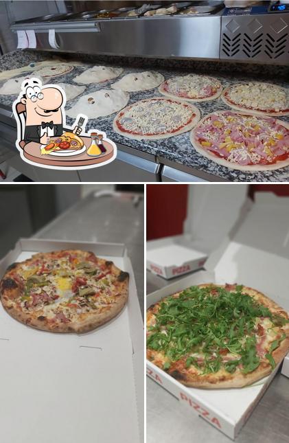 Choisissez des pizzas à Pizzeria Mozzabella