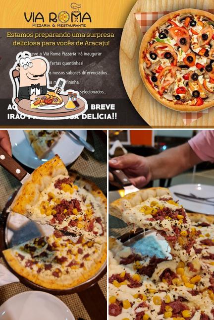 Experimente pizza no Via Roma Pizza Bar