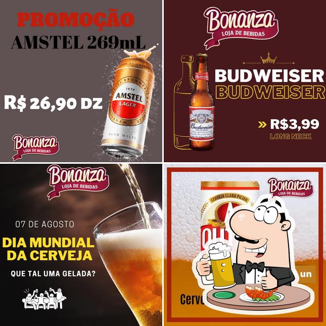 Bar Bonanza serve uma seleção de cervejas