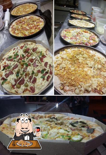 Experimente diversos tipos de pizza