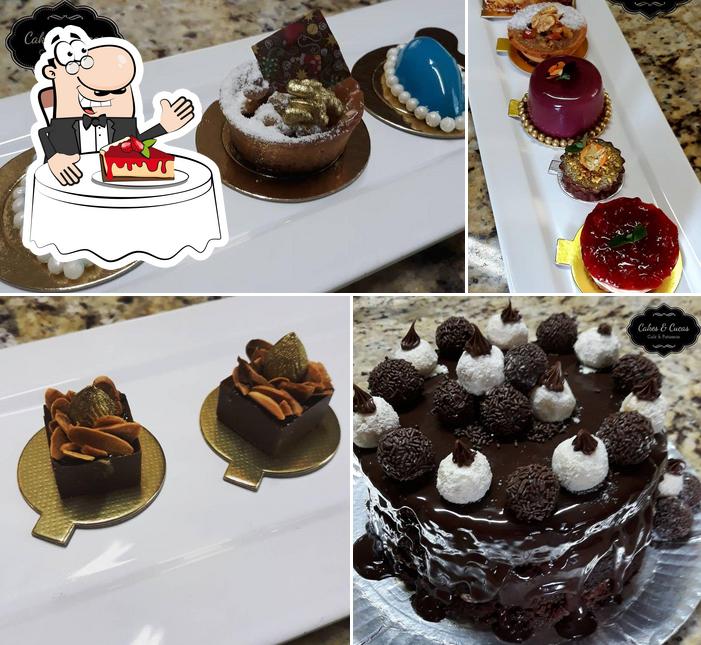 Emporio Cakes & Cucas provê uma escolha de pratos doces