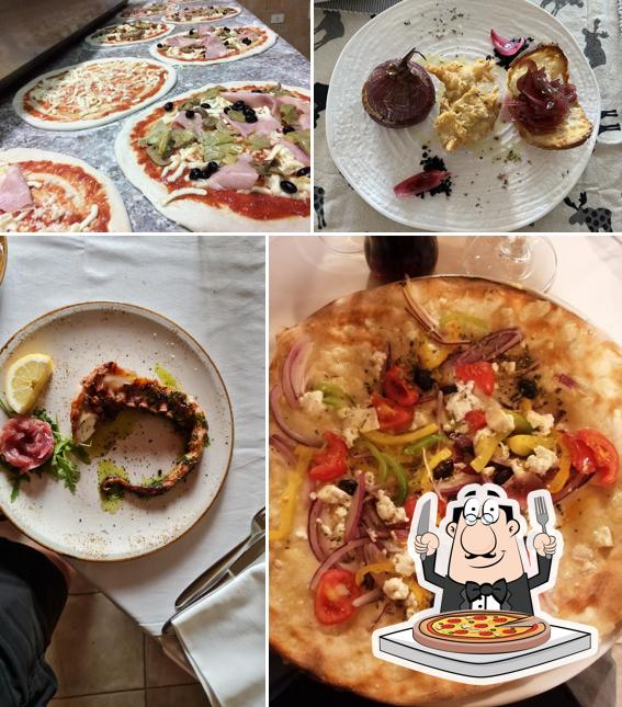 Scegli una pizza a La Locanda