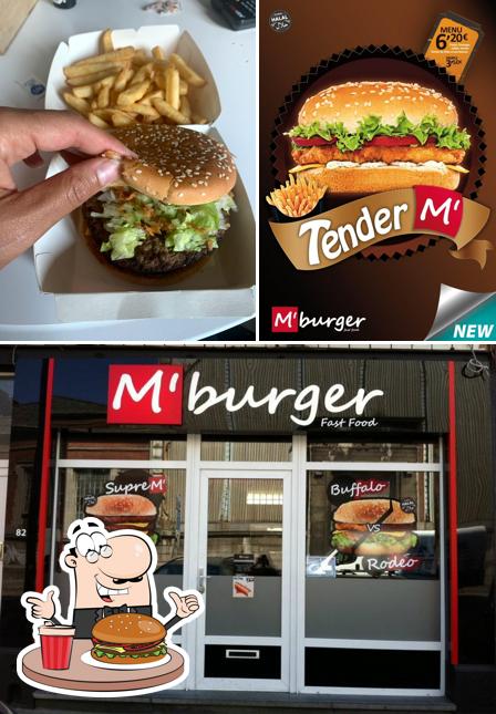 Essayez un hamburger à M'Burger